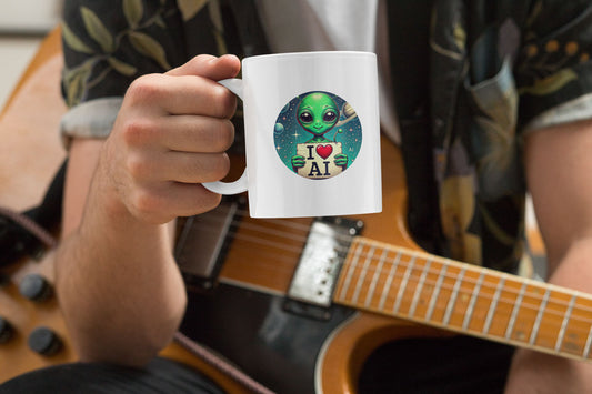 I Love AI Mugs!